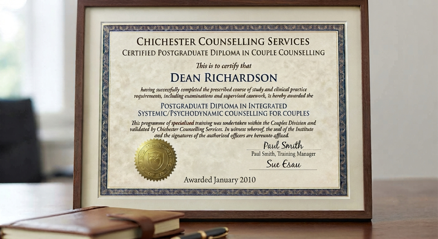 Postgraduate Diploma in Couple Counselling (reproduction) Postgraduate Diploma in Couple Counselling (reproduction)